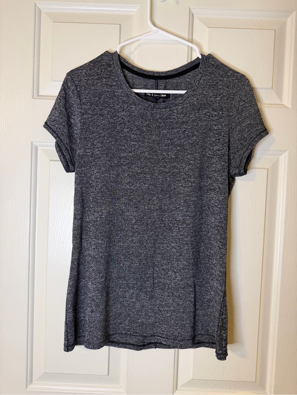 Rag & Bone/JEAN grey marled crewneck T-shirt - size S